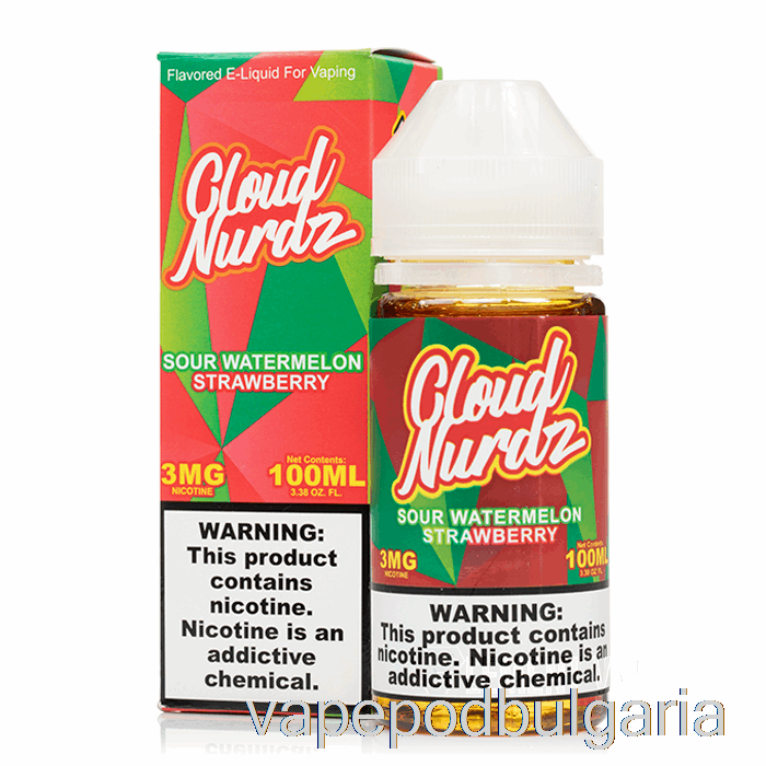 Vape Bulgaria Sour Melon Gade - Cloud Nurdz - 100ml 0mg